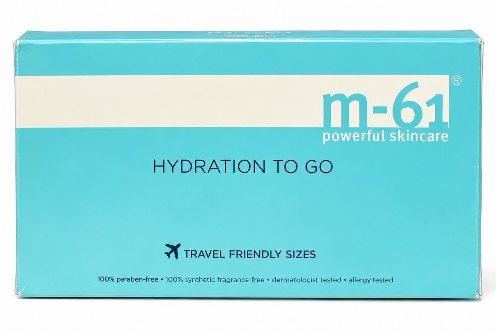 m-61 Hydration To Go 3-Pc Travel Skincare Set Hydraboost NEW